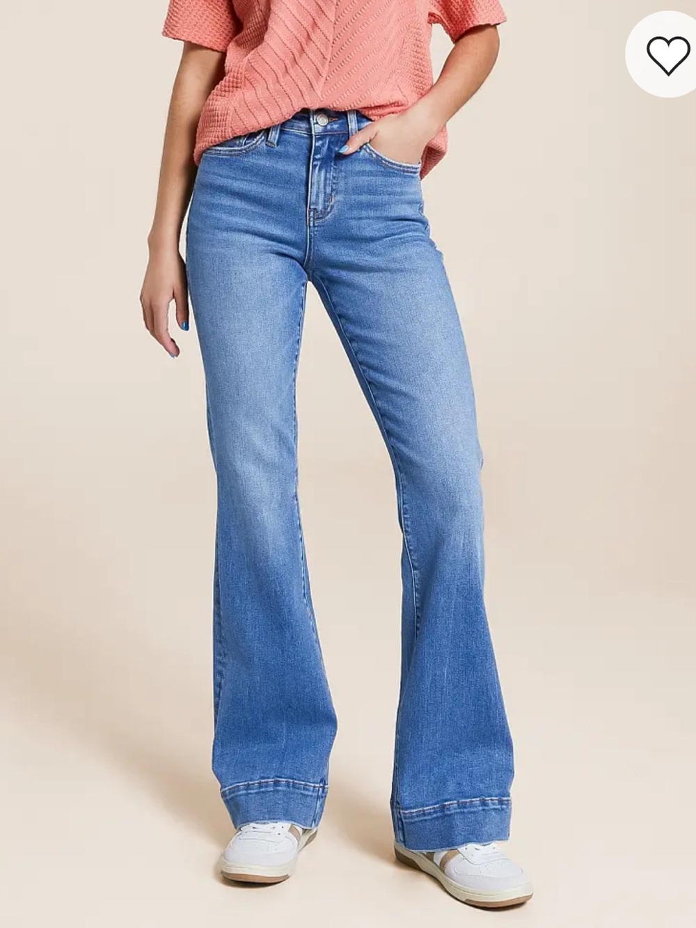 Vervet Bella Jeans High Rise Flare Womens Size 29